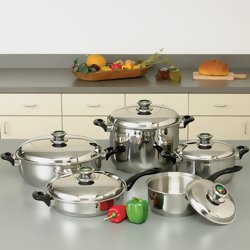 KTWC10 - HealthSmart™ 10pc 12-Element "Waterless" T304 Stainless KTWC10 - HealthSmart™ 10pc 12-Element "Waterless" T304 Stainless